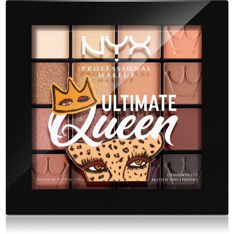 NYX Professional Makeup Ultimate Shadow Palette paletka očních stínů odstín 14 - Ultimate Queen 16 x 0.83 g
