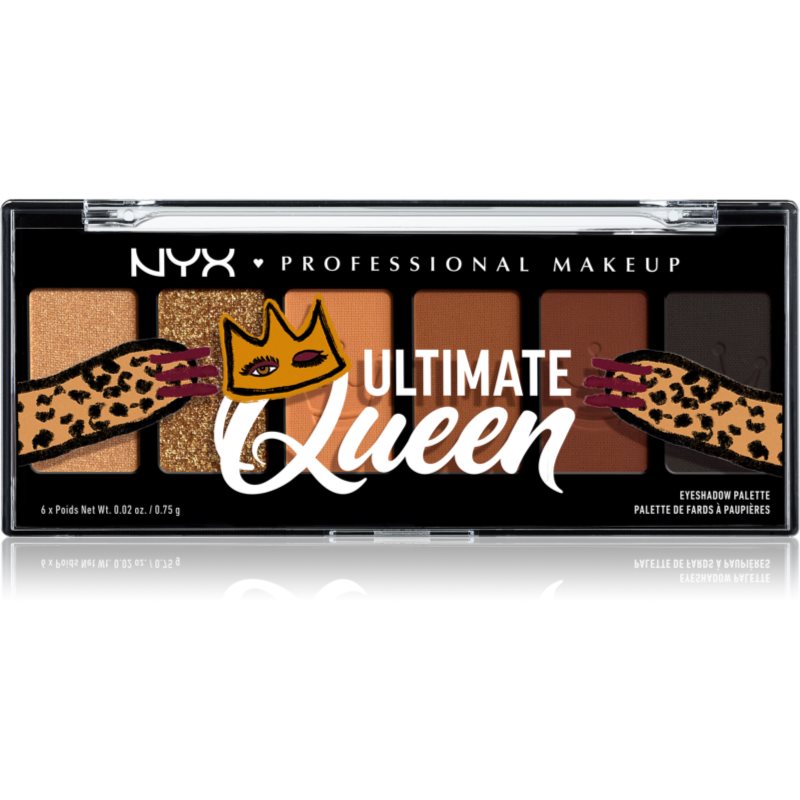 

NYX Professional Makeup Ultimate Edit Petite Shadow палетка тіней для очей відтінок 07 Queen