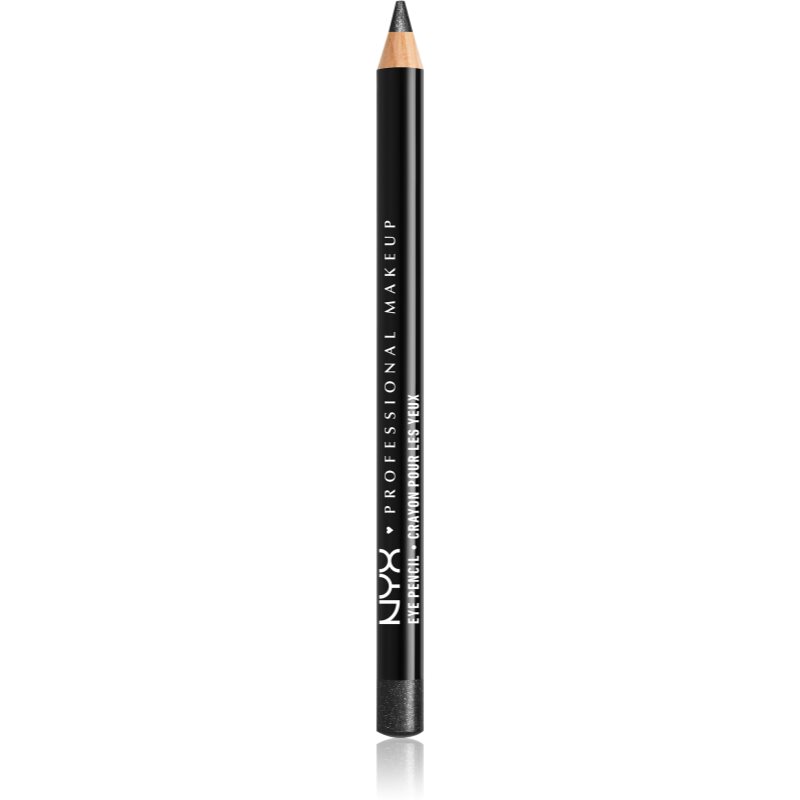 NYX Professional Makeup Eye And Eyebrow Pencil олівець для очей з ефектом точного нанесення відтінок 940 Black Shimmer 1.2 гр