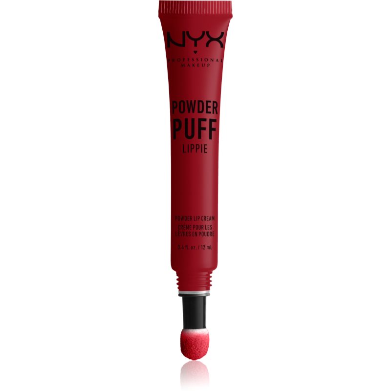 NYX Professional Makeup Powder Puff Lippie Matt Lipstick With A Cushion Applicator Shade 03 Group Love 12 Ml