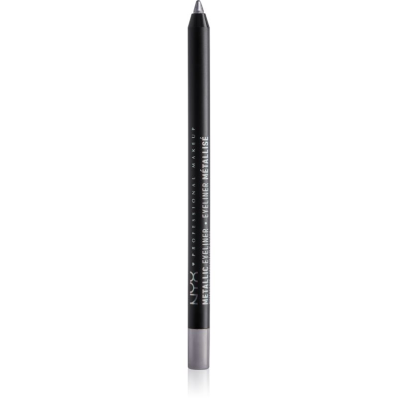 

NYX Professional Makeup Metallic Eyeliner олівець для очей з металік ефектом відтінок 02 Silver