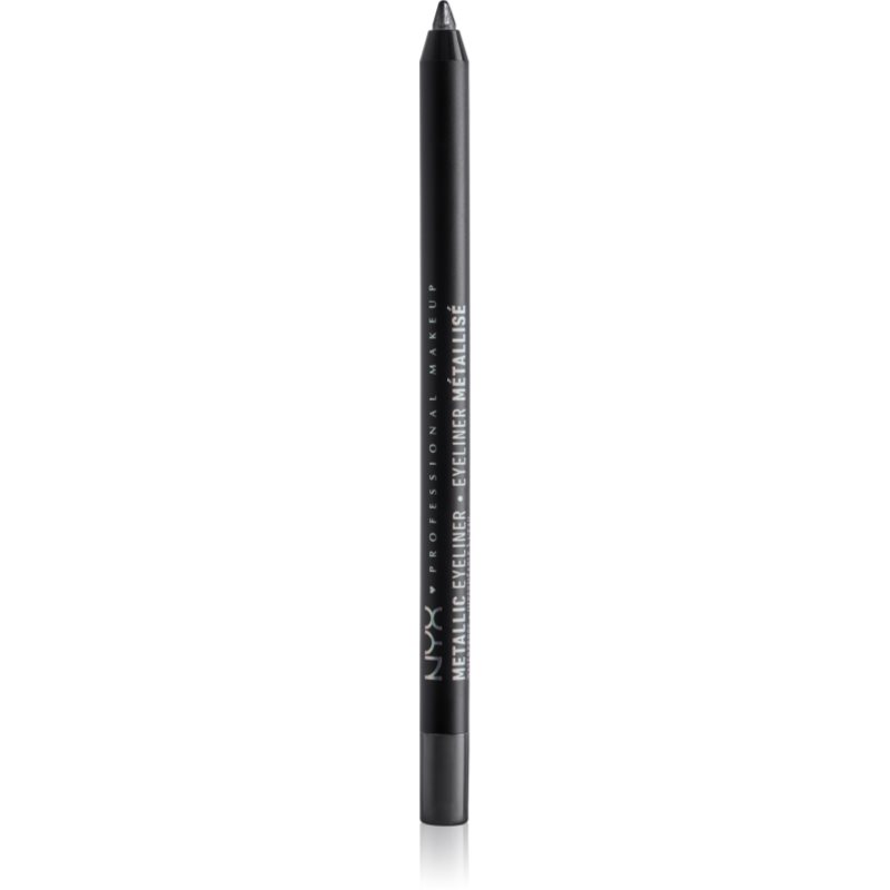 

NYX Professional Makeup Metallic Eyeliner олівець для очей з металік ефектом відтінок 05 Gunmetal