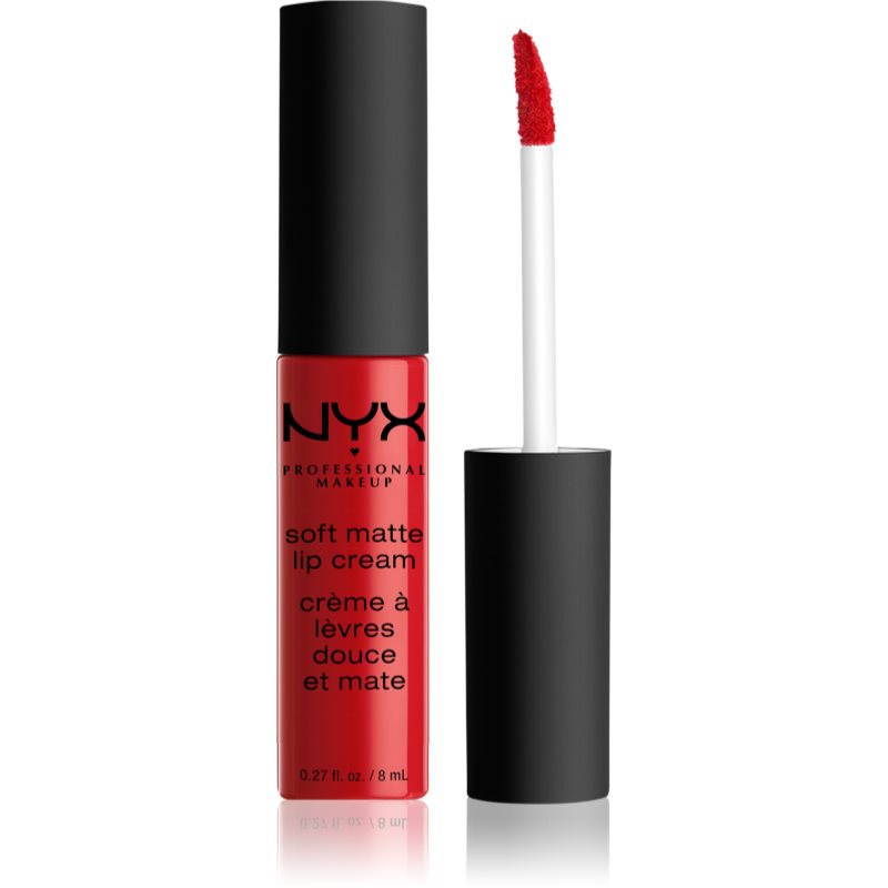 NYX Professional Makeup Soft Matte Lip Cream леко течно матиращо червило цвят 01 Amsterdam 8 мл.