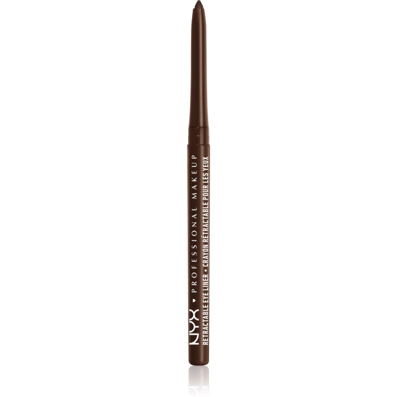 

NYX Professional Makeup Retractable Eye Liner кремовий олівець для очей відтінок 04 Brown