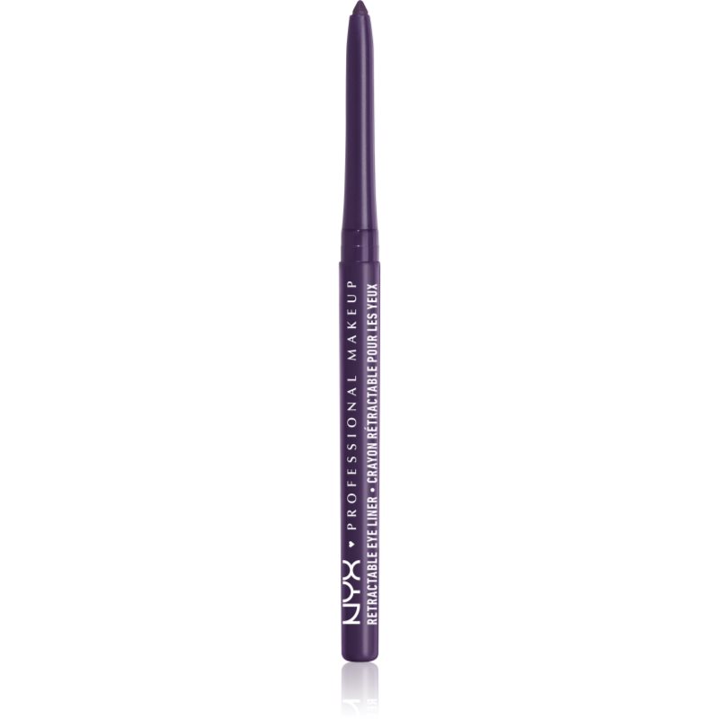 

NYX Professional Makeup Retractable Eye Liner кремовий олівець для очей відтінок 17 Deep Purple