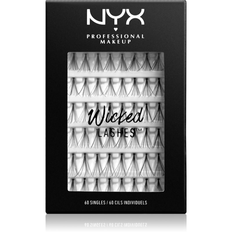 NYX Professional Makeup Wicked Lashes Singles nalepovací řasy