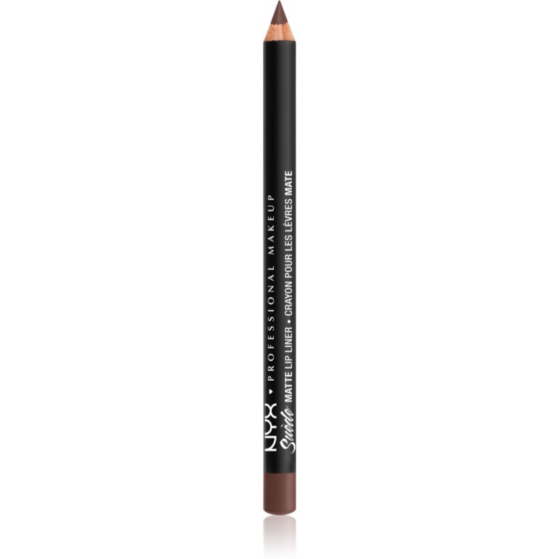 NYX Professional Makeup Suede Matte  Lip Liner матуючий олівець для губ відтінок 37 Los Angeles 2.0 1 гр