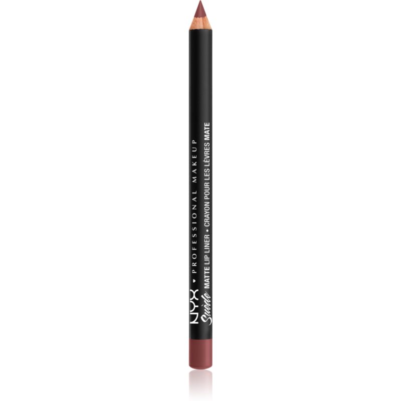 NYX Professional Makeup Suede Matte Lip Liner matná tužka na rty odstín 40 Shanghai 1 g