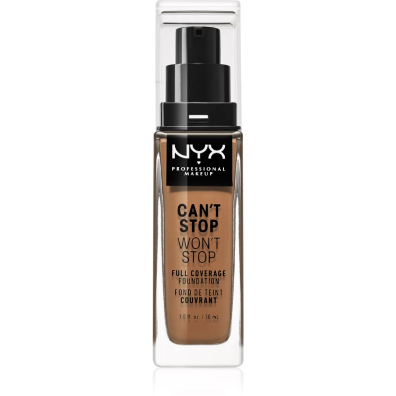 

NYX Professional Makeup Can't Stop Won't Stop Full Coverage Foundation тональний крем відтінок Cinnamon