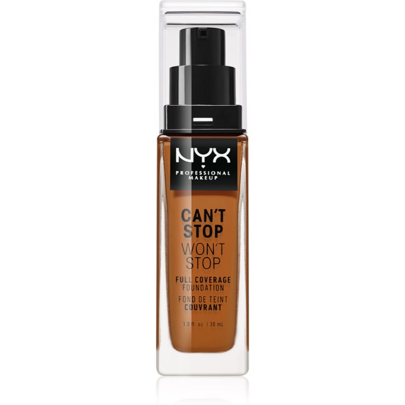 

NYX Professional Makeup Can't Stop Won't Stop тональний крем відтінок 21 Cocoa