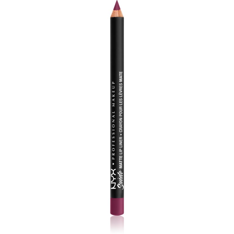 NYX Professional Makeup Suede Matte  Lip Liner матуючий олівець для губ відтінок 58 Girl, Bye 1 гр