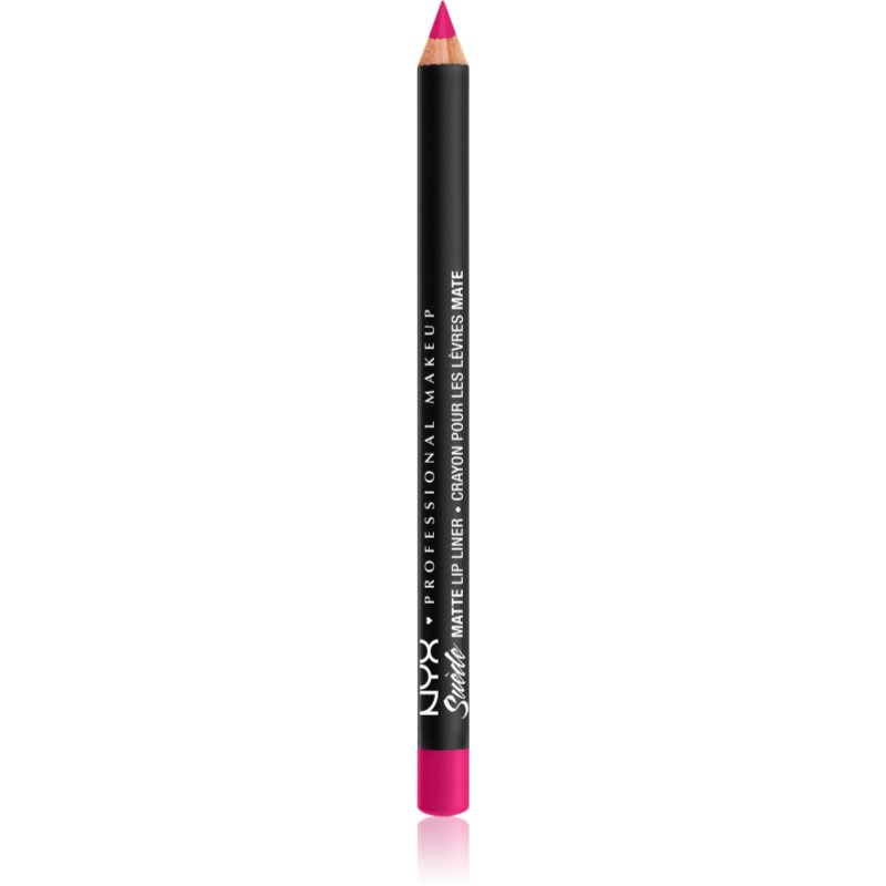 NYX Professional Makeup Suede Matte  Lip Liner matná ceruzka na pery odtieň 60 Clinger 1 g