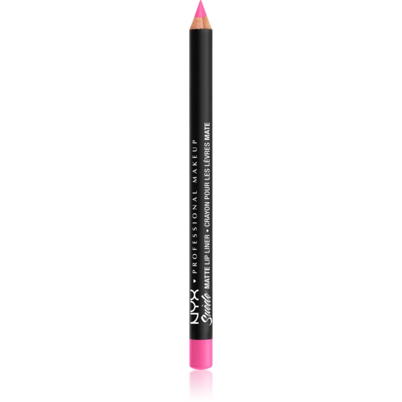 

NYX Professional Makeup Suede Matte Lip Liner матуючий олівець для губ відтінок 61 Electroshock
