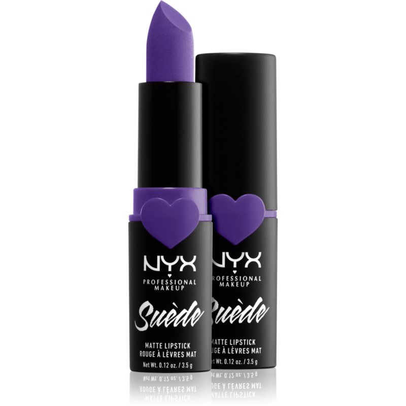

NYX Professional Makeup Suede Matte Lipstick матуюча помада відтінок 16 Cyberpop