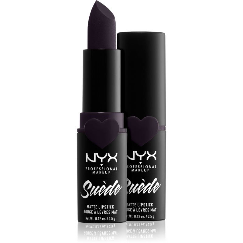 

NYX Professional Makeup Suede Matte Lipstick матуюча помада відтінок 18 Doom
