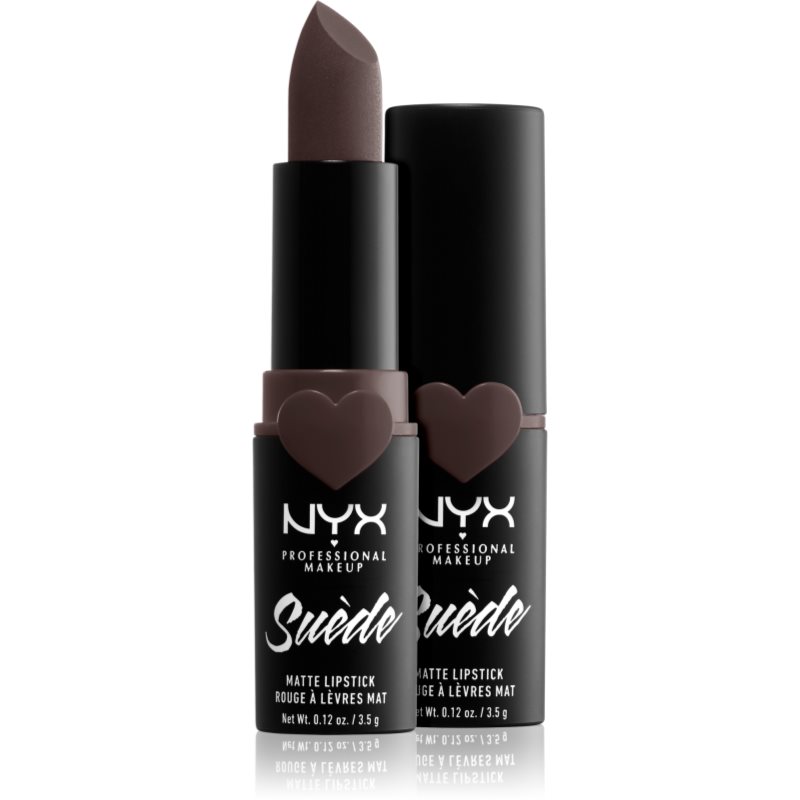

NYX Professional Makeup Suede Matte Lipstick матуюча помада відтінок 19 Moonwalk