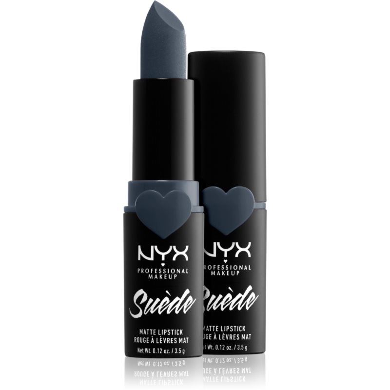 

NYX Professional Makeup Suede Matte Lipstick матуюча помада відтінок 21 Smudge me