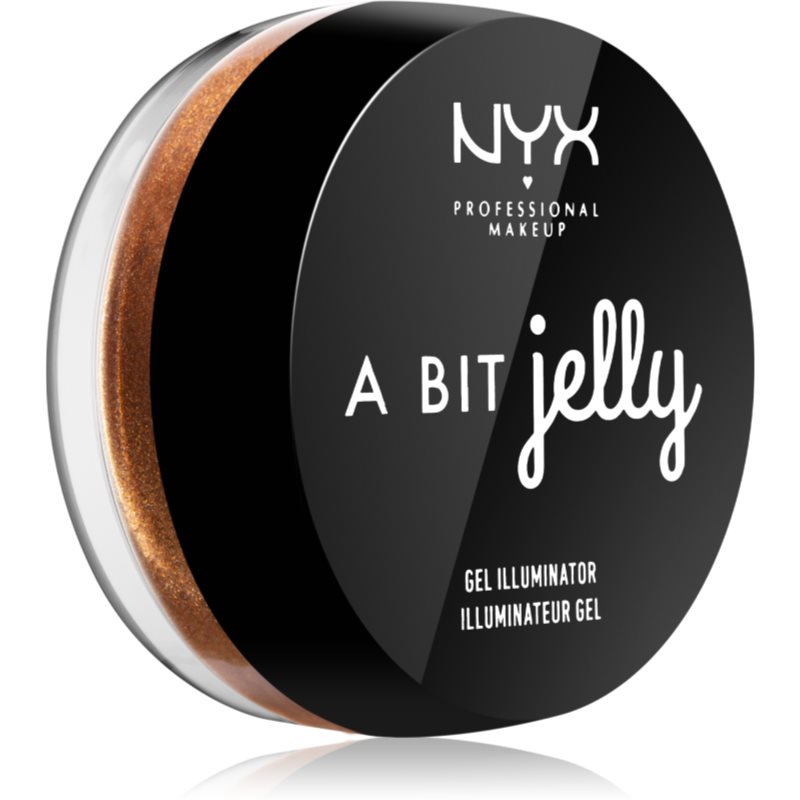 NYX Professional Makeup A Bit Jelly švytėjimo suteikianti priemonė atspalvis 03 Bronze 15.8 ml