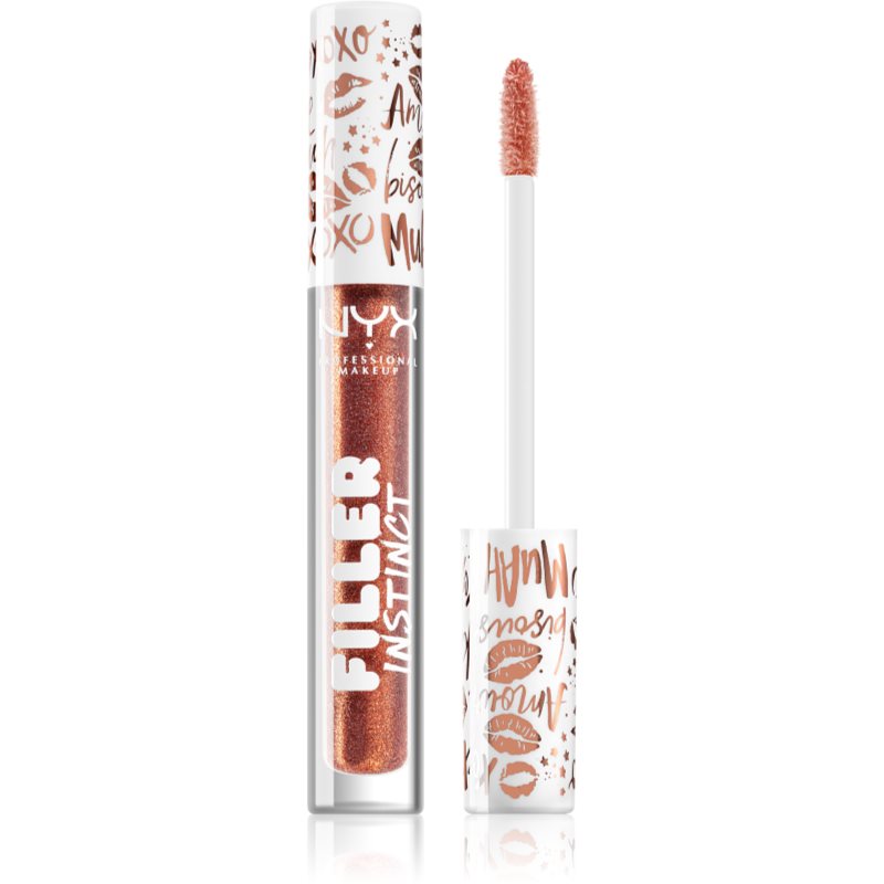 NYX Professional Makeup Filler Instinct Plumping Lip Polish lip gloss shade 04 - Cheap Fills 2.5 ml
