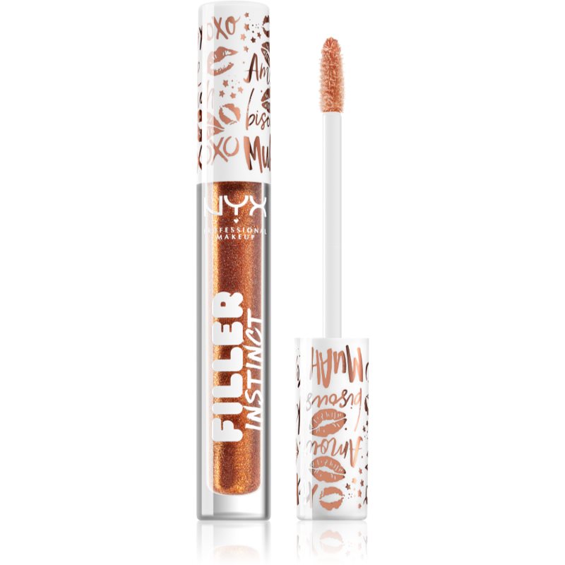 NYX Professional Makeup Filler Instinct Plumping Lip Polish Lip Gloss Shade 05 - New Money 2.5 Ml