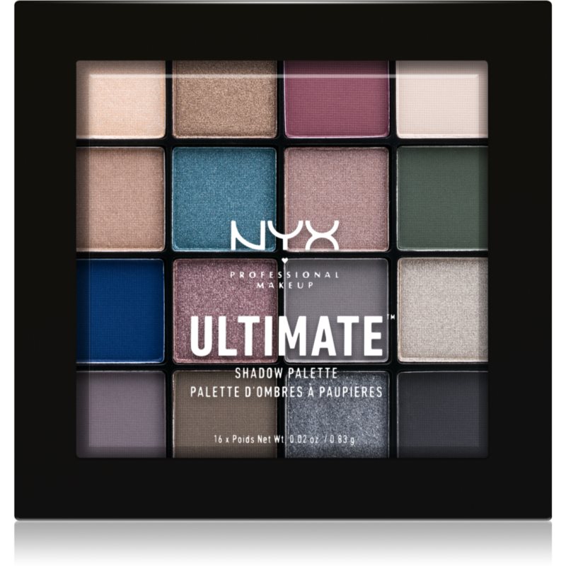 

NYX Professional Makeup Ultimate Shadow палетка тіней для очей відтінок Ash