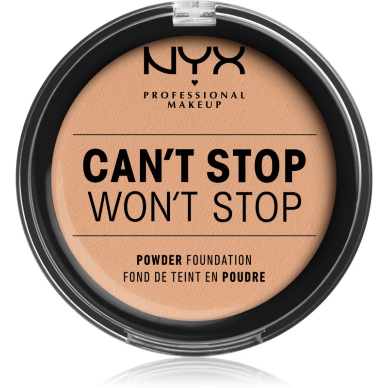 

NYX Professional Makeup Can't Stop Won't Stop Powder Foundation компактна тональна крем-пудра відтінок 7 Natural