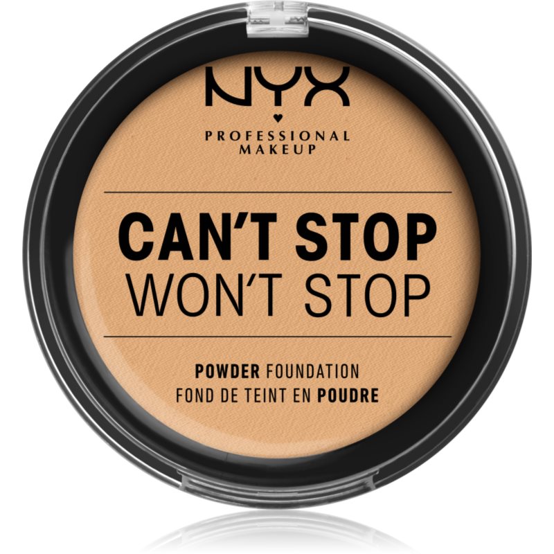 

NYX Professional Makeup Can't Stop Won't Stop Powder Foundation компактна тональна крем-пудра відтінок 8 True Beige