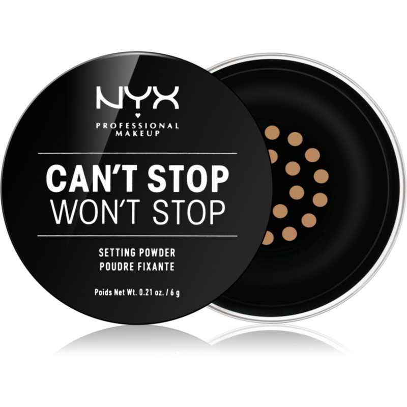 NYX Professional Makeup Can't Stop Won't Stop Loose Powder Shade 03 Medium 6 g

