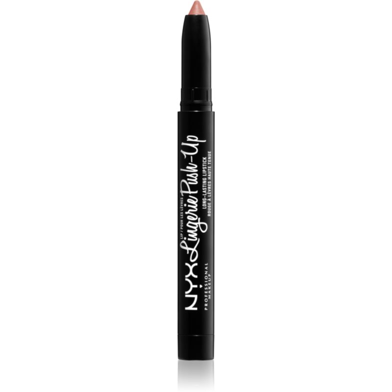 NYX Professional Makeup Lip Lingerie Push-Up Long-Lasting Lipstick mattító rúzs ceruzában árnyalat PUSH-UP 1.5 g