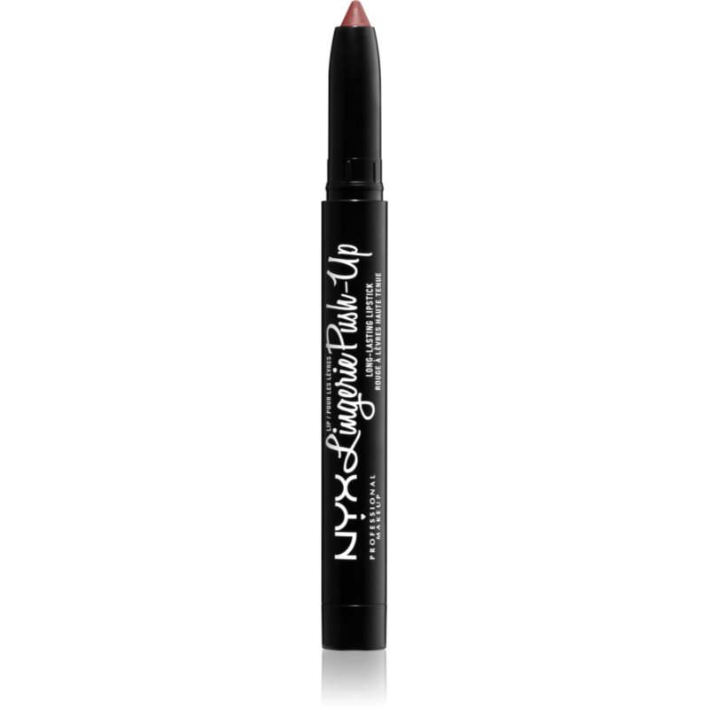 

NYX Professional Makeup Lip Lingerie Push-Up Long-Lasting Lipstick матуюча помада у формі олівця відтінок SEDUCTION