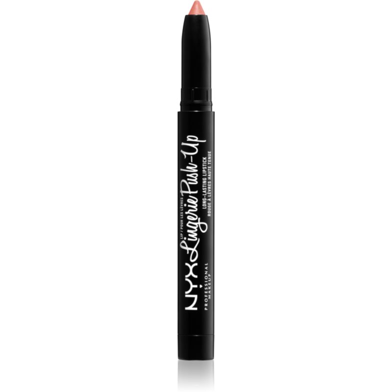 NYX Professional Makeup Lip Lingerie Push-Up Long-Lasting Lipstick матуюча помада у формі олівця відтінок DUSK TO DAWN 1.5 гр