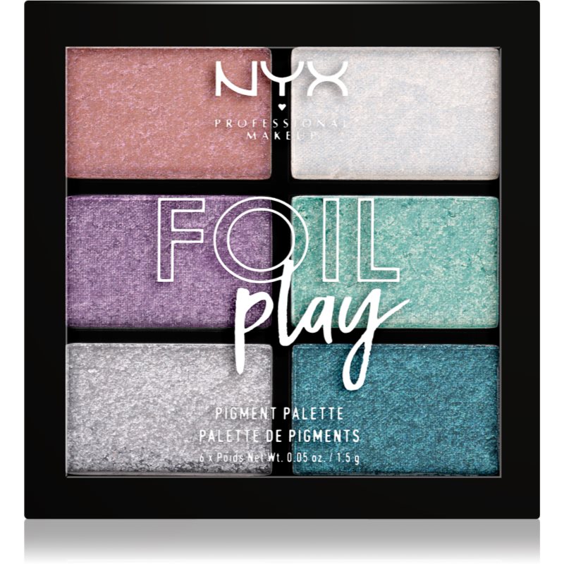 

NYX Professional Makeup Foil Play палітра тіней відтінок 02 Limit Love