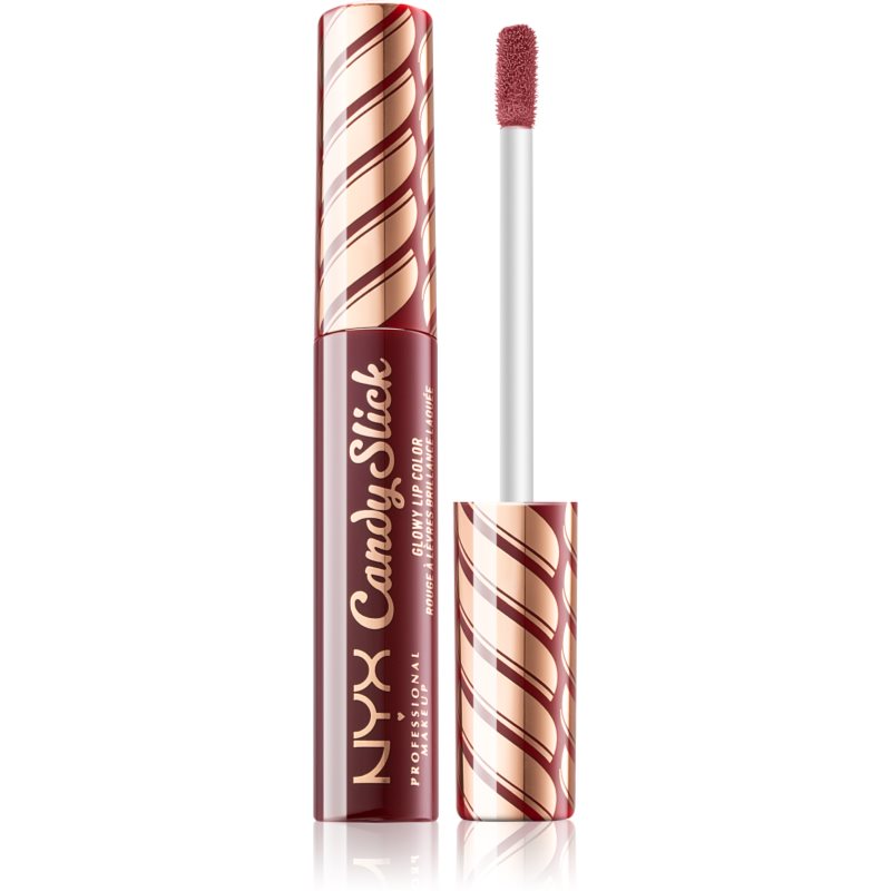 

NYX Professional Makeup Candy Slick Glowy Lip Color високопігментований блиск для губ відтінок 09 Single Serving