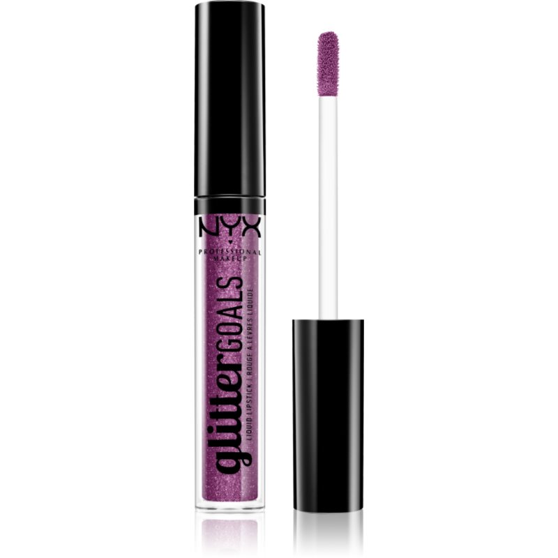 

NYX Professional Makeup Glitter Goals рідка помада відтінок 07 Amethyst Vibes