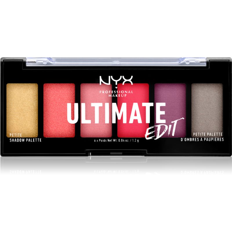 E-shop NYX Professional Makeup Ultimate Edit Petite Shadow paletka očních stínů odstín 03 Phoenix 6x1.2 g