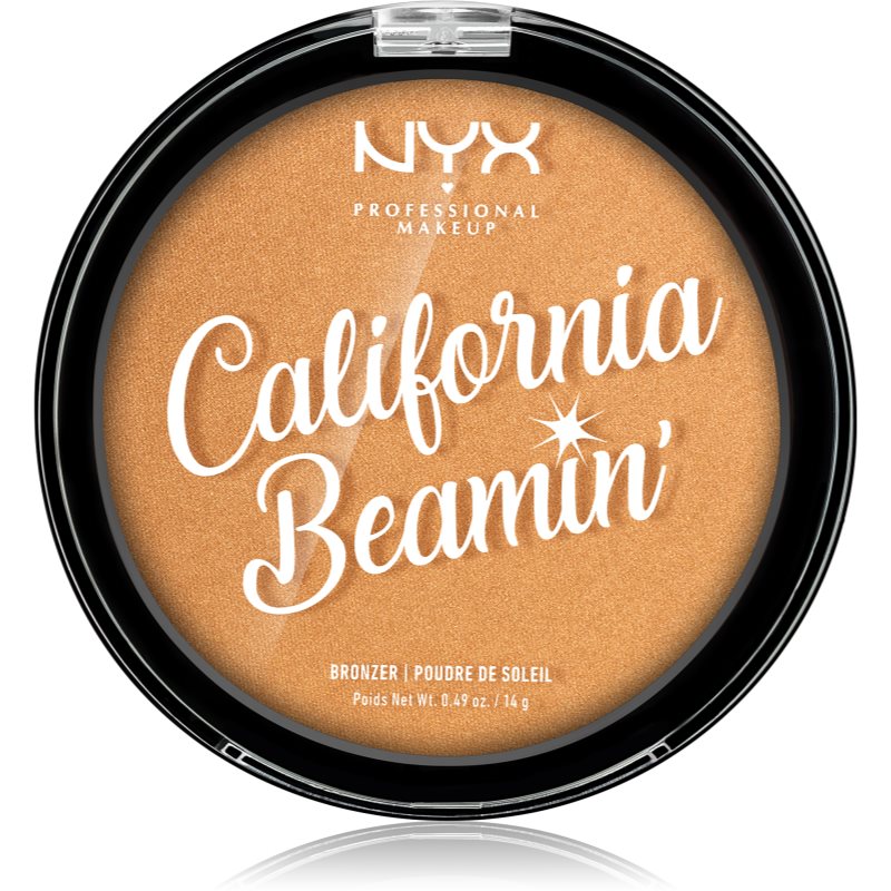 NYX Professional Makeup California Beamin´ bronzer odstín 03 Sunset Vibes 14 g