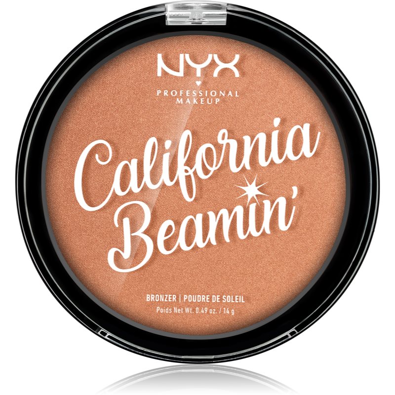 NYX Professional Makeup California Beamin´ bronzer odstín 06 Beach Bum 14 g