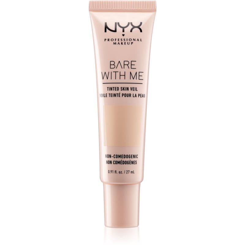 NYX Professional Makeup Bare With Me Tinted Skin Veil ľahký make-up odtieň 01 Pale Light 27 ml