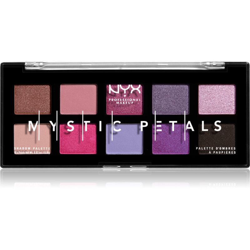 

NYX Professional Makeup Mystic Petals палетка тіней для очей відтінок Midnight Orchid