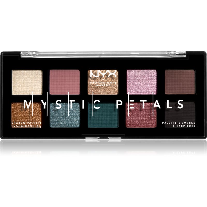 

NYX Professional Makeup Mystic Petals палетка тіней для очей відтінок Dark Mystic