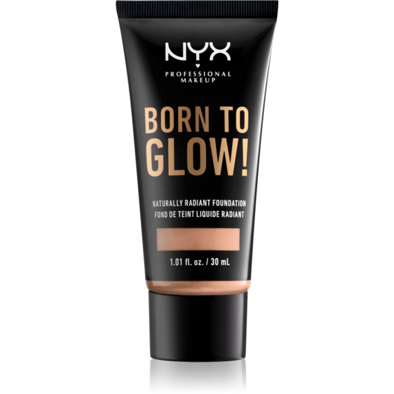

NYX Professional Makeup Born To Glow рідкий розяснюючий тональний крем відтінок 10.5 Medium Buff