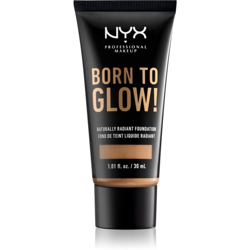 

NYX Professional Makeup Born To Glow рідкий розяснюючий тональний крем відтінок 12.5 Camel