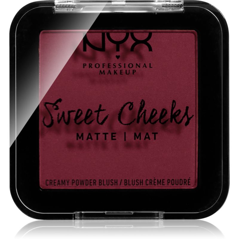 

NYX Professional Makeup Sweet Cheeks Blush Matte рум'яна відтінок RED RIOT