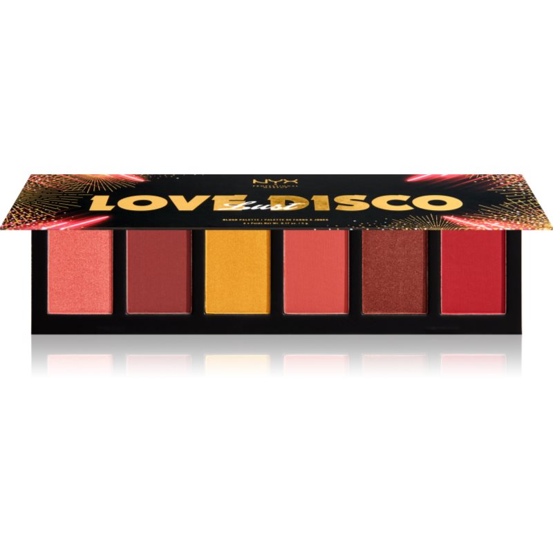 

NYX Professional Makeup Love Lust Disco Sweet Cheeks Blush палетка для обличчя