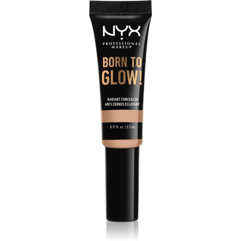 NYX Professional Makeup Born To Glow rozjasňujúci korektor odtieň Natural 5.3 ml