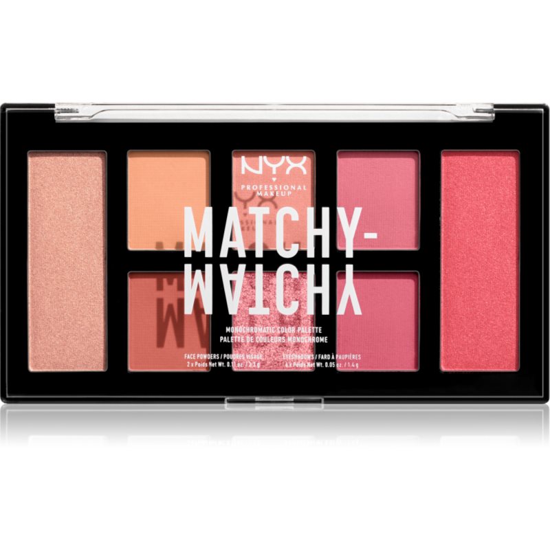 

NYX Professional Makeup Matchy-Matchy палетка тіней для очей відтінок 02 Melon