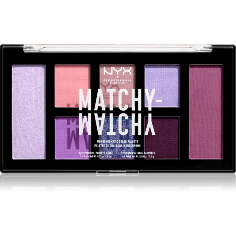 

NYX Professional Makeup Matchy-Matchy палетка тіней для очей відтінок 04 Lilac
