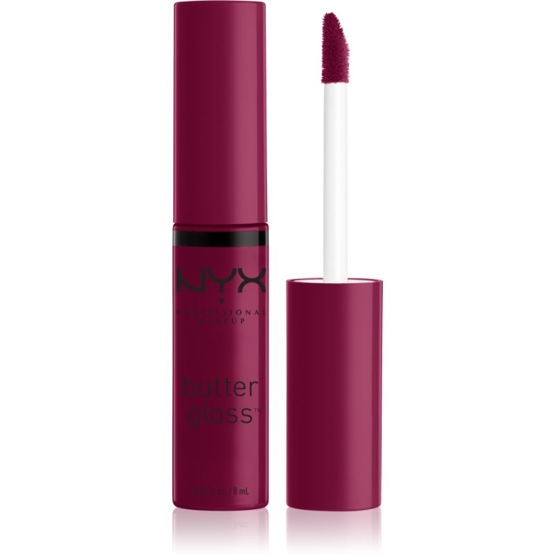 NYX Professional Makeup Butter Gloss блиск для губ відтінок 41 Cranberry Pie 8 мл