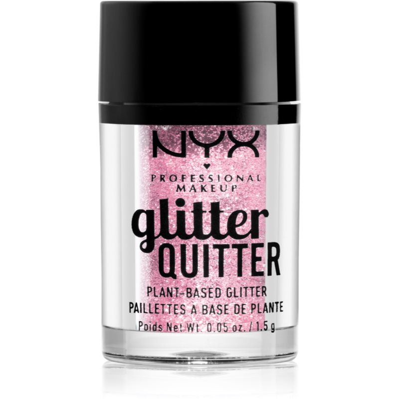 NYX Professional Makeup Glitter Quitter brillantini colore 01 - Pink 1,5 g