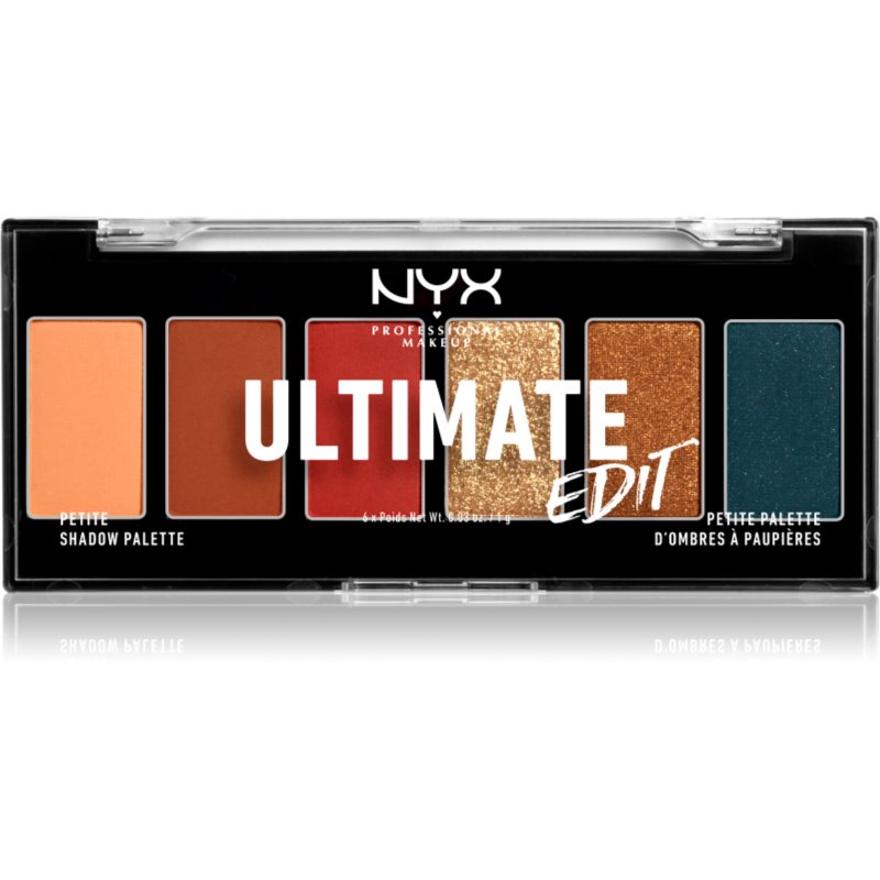 

NYX Professional Makeup Ultimate Edit Petite Shadow палетка тіней для очей відтінок 05 Escape Artist